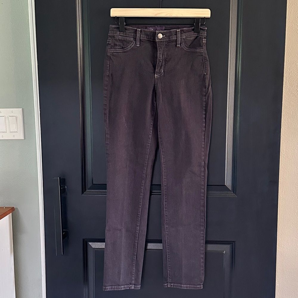 NYDJ Dark Purple Jeans Size 4